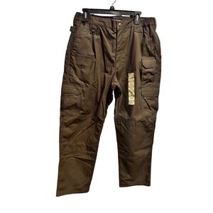 5.11 Tactical Pants Men's 34 Waist 32 Inseam Brown Taclite Pro Cargo